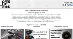 Desktop Screenshot of primetimedigital.com